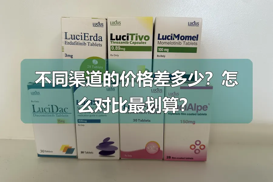 不同渠道的价格差多少？怎么对比最划算？